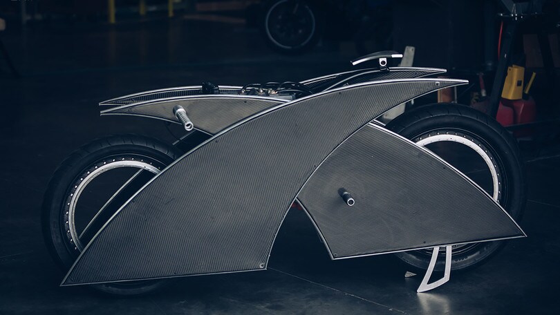 Racer-X, l'avveniristica moto elettrica di Mark Atkinson