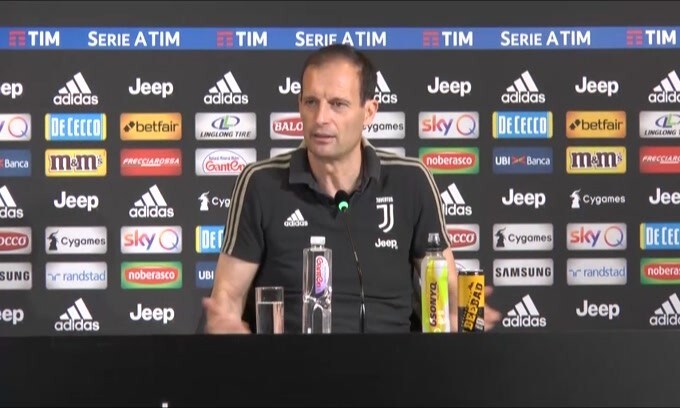 Allegri: "Grande stagione vincendo lo Scudetto"
