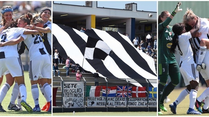 Due anni, due Scudetti: fa festa la Juventus Women