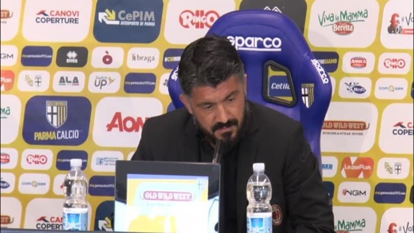 Gattuso: "Preoccupato, ma nessuna tragedia"