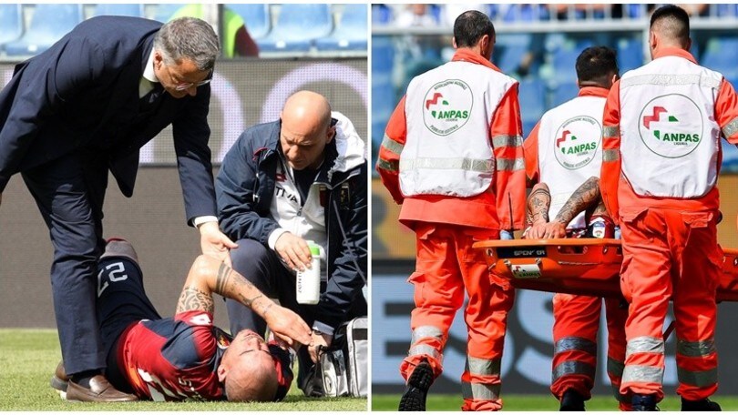 Ennesimo infortunio, Sturaro esce in lacrime da Marassi