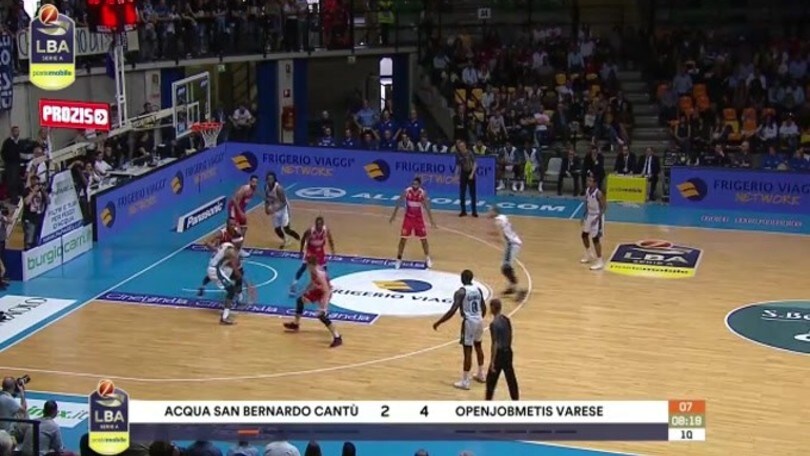 Acqua S.Bernardo Cantù-Openjobmetis Varese