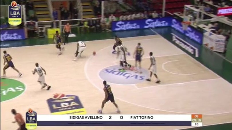 Sidigas Avellino-Fiat Torino 109-82