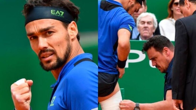 Fognini è più forte del dolore