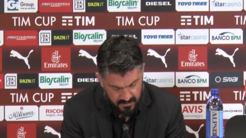 Gattuso: "Rimango preoccupato e perplesso"