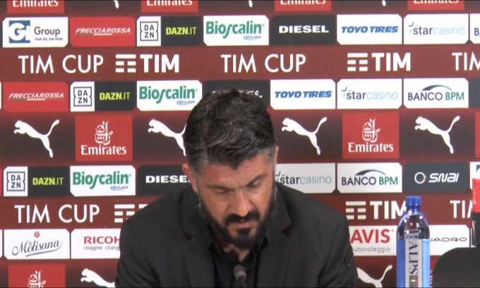 Gattuso: "Facciamo fatica a fare risultato"