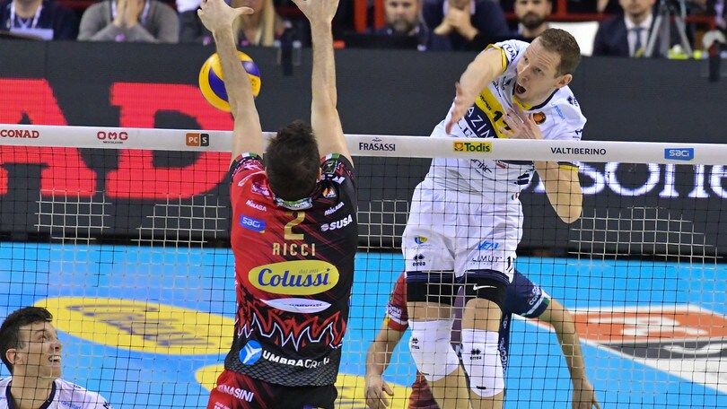 Volley: Superlega, Perugia va in Finale, Modena quanti rimpianti !
