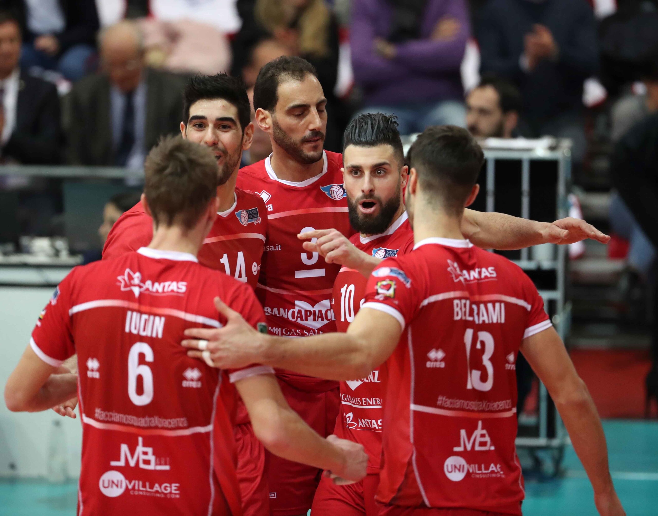 Volley: A2 Maschile, Finale Play Off, Piacenza travolgente in Gara 1