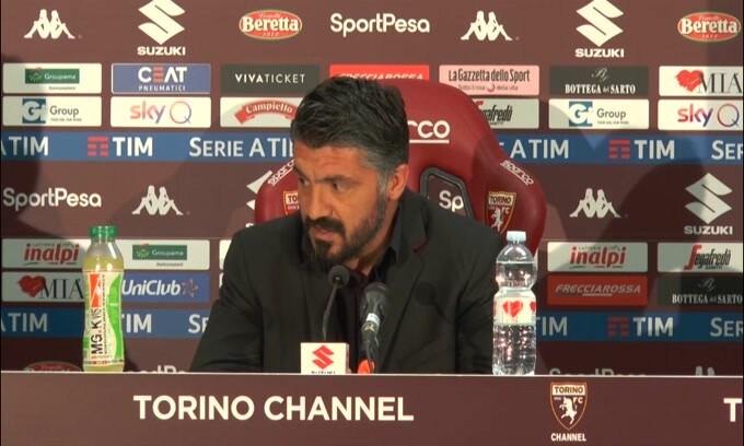 Gattuso: "Il rigore subito ci ha innervosito"