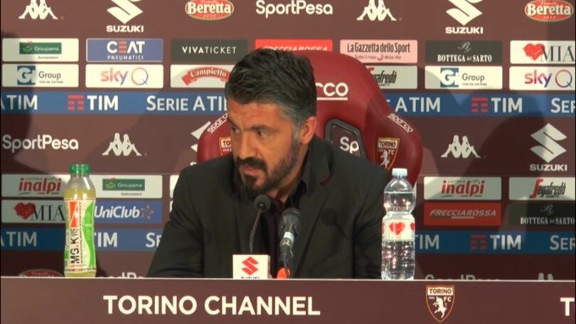 Gattuso: "Il rigore subito ci ha innervosito"