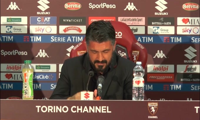 Gattuso sottolinea: "E' da 6 anni che alleno.."