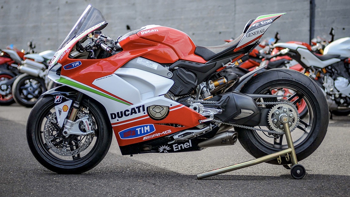 Panigale V4, la moto tributo ad Hayden. Le Foto