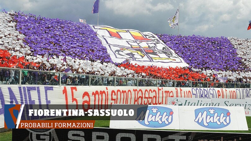 Fiorentina-Sassuolo, le probabili formazioni