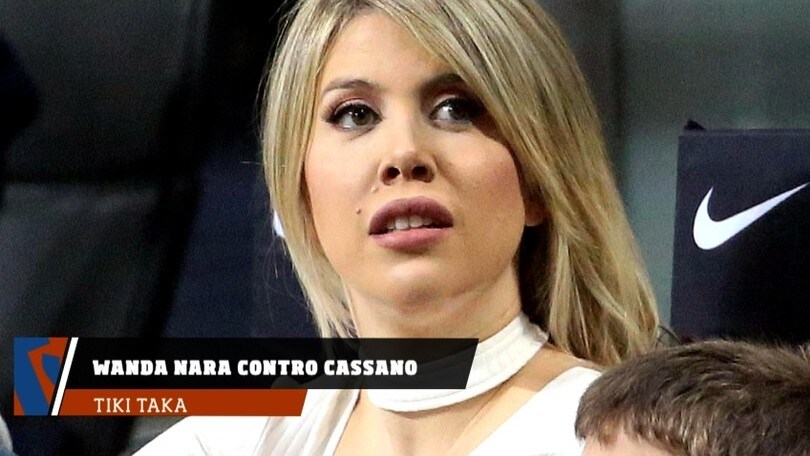 Wanda Nara contro Cassano