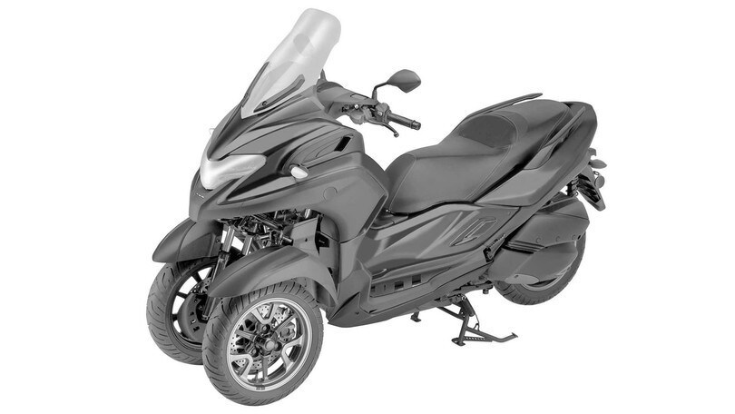 Yamaha 3CT, il nuovo scooter a tre ruote