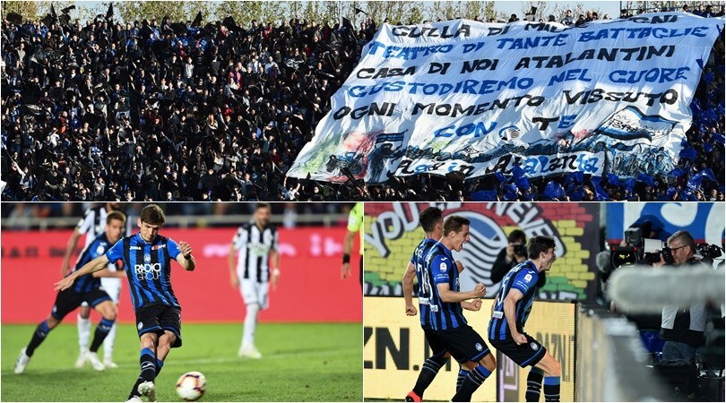 L'Atalanta aggancia la zona Champions: epico addio alla Curva Pisani