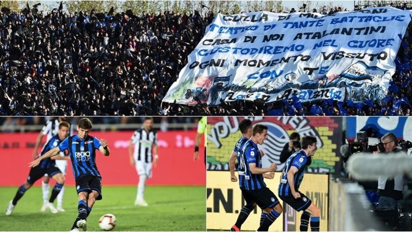 L'Atalanta aggancia la zona Champions: epico addio alla Curva Pisani