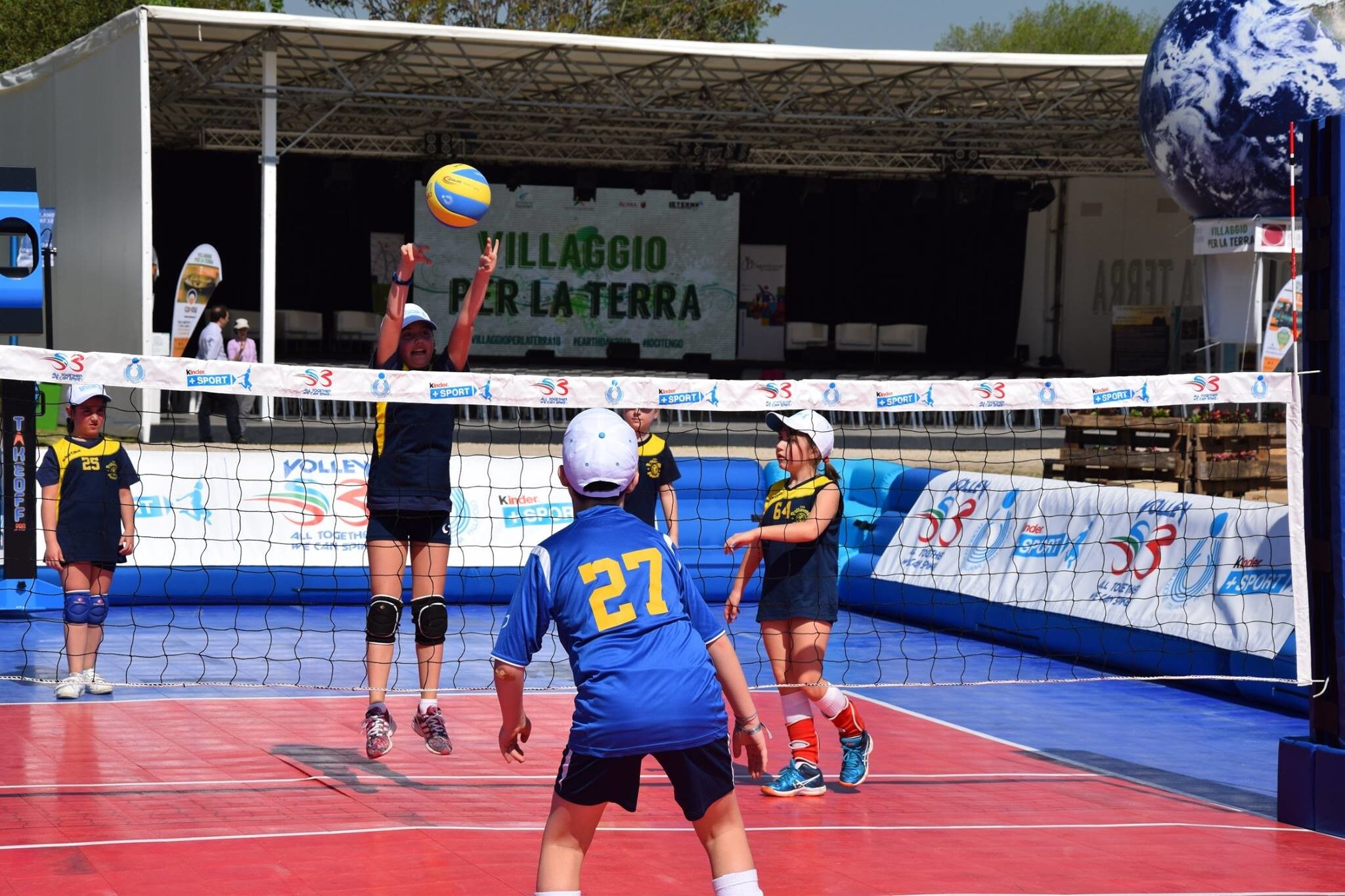 Volley: l' S3 protagonista nel Villaggio per la Terra