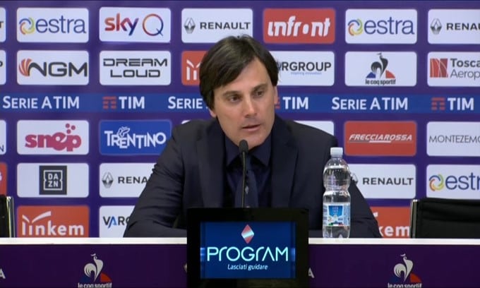 Montella: "Scarichi dopo l'eliminazione dalla Coppa Italia"