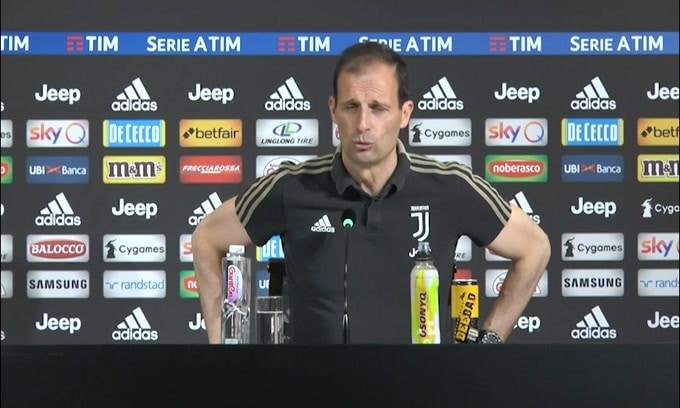 Allegri: "In difesa ci saranno Chiellini e Bonucci"