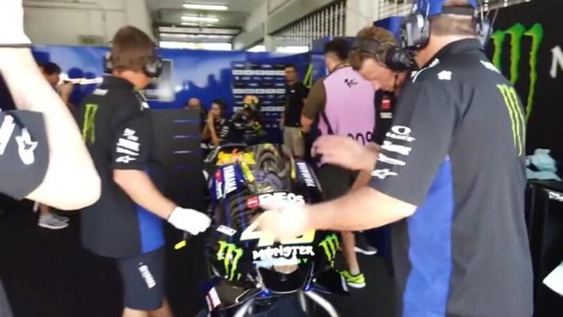 Motogp, Rossi soddisfatto della sua moto