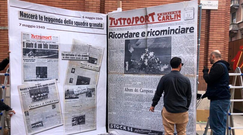 Grande Torino: Tuttosport e la Mole granata