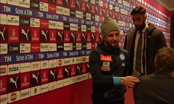 Napoli, Insigne verso il prolungamento