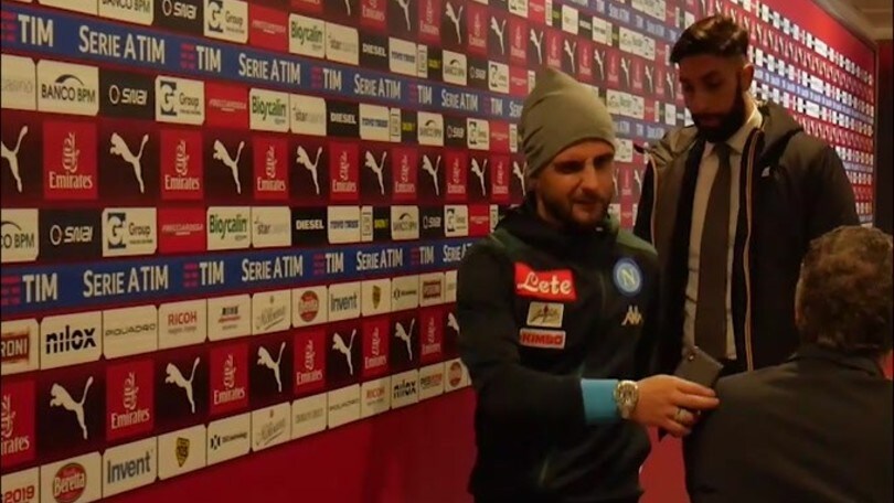 Napoli, Insigne verso il prolungamento