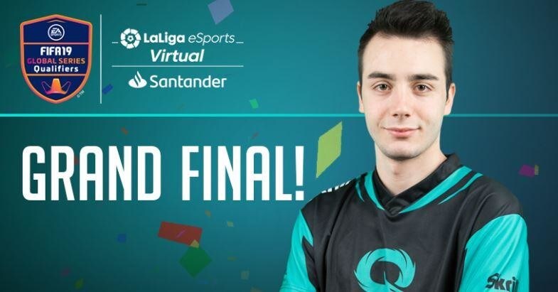 Diego Campagnani si qualifica alle finali di Madrid della Virtual La Liga