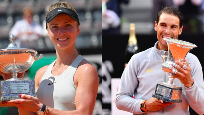 Tennis, Internazionali d'Italia: le vittorie di Svitolina e Nadal nel 2018