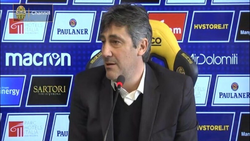 Aglietti: "Dobbiamo avere fiducia, l'Hellas è una squadra forte"