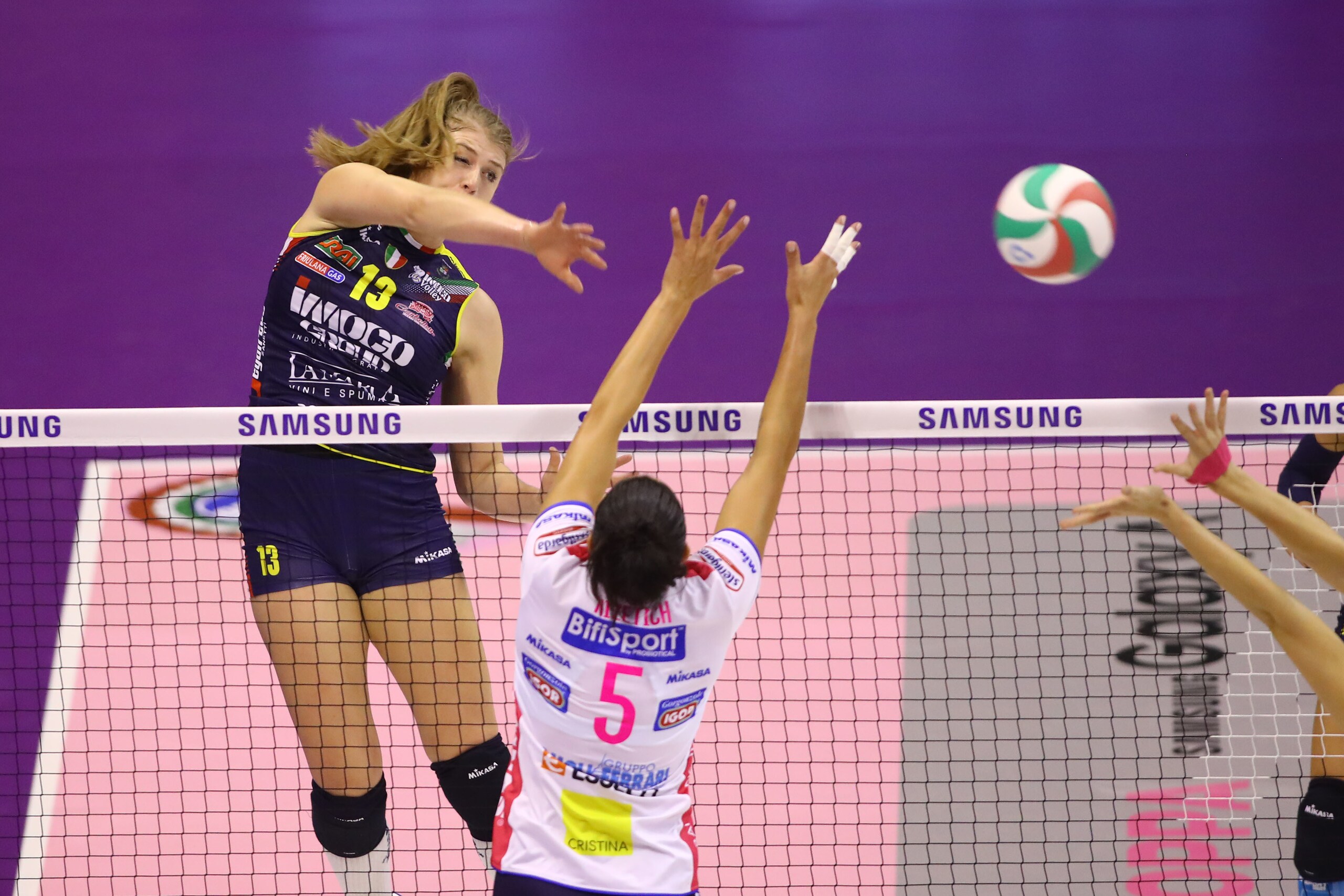 Volley: A1 Femminile, Conegliano-Novara domani davanti a 5000 spettatori