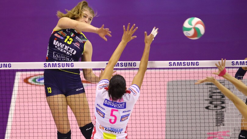 Volley: A1 Femminile, Conegliano-Novara domani davanti a 5000 spettatori