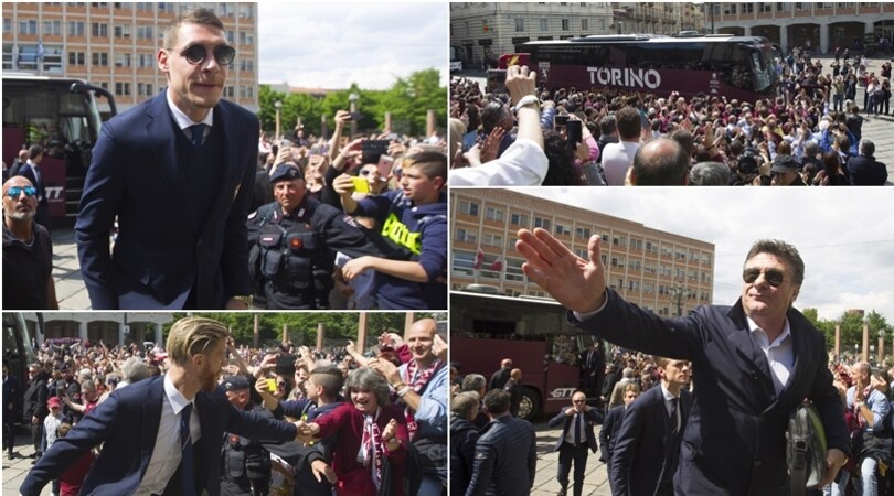 Da Belotti a Mazzarri: il Torino in Duomo alla messa in onore di Superga
