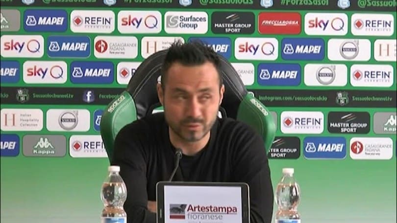De Zerbi: "Vogliamo la parte sinistra della classifica"