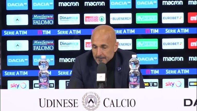 Spalletti: "Non sono contentissimo"