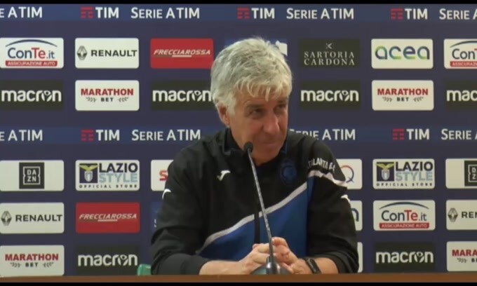 Gasperini: "Sotto nei primi minuti? Uno schema"