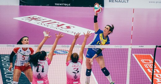 Volley: A2 Femminile, Caserta espugna Trento e conquista la Finale