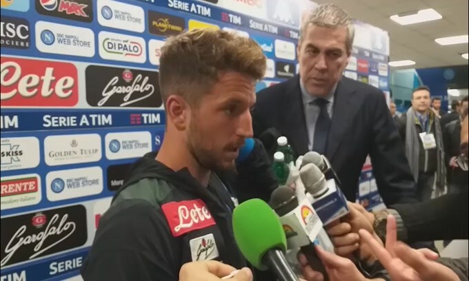 Mertens scherza: "Quindi devo restare?"