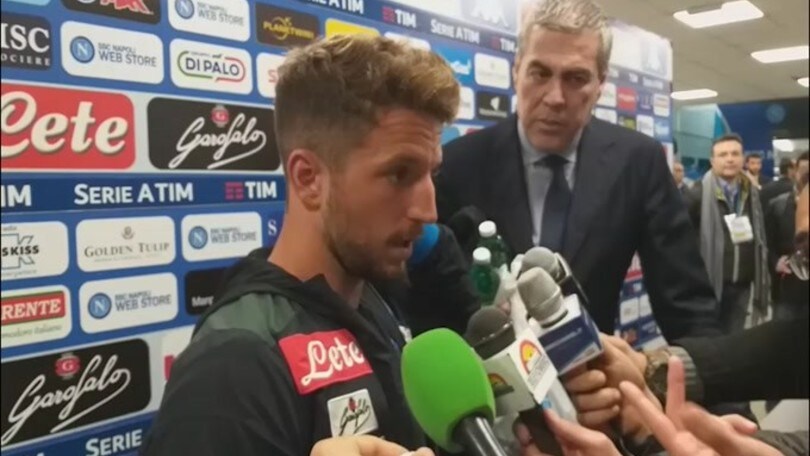 Mertens scherza: "Quindi devo restare?"