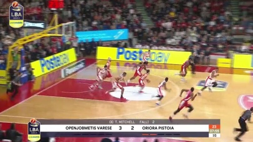Openjobmetis Varese - Oriora Pistoia 98-70