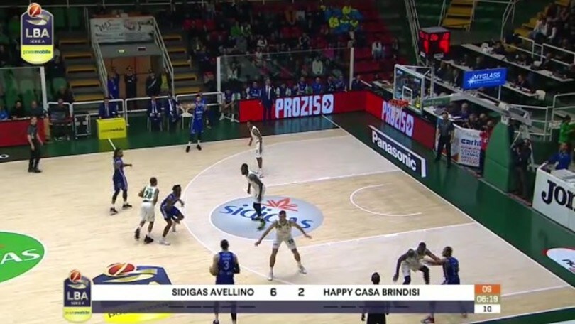 Sidigas Avellino - Happy Casa Brindisi 83-87
