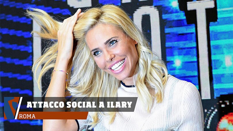 Attacco social a Ilary