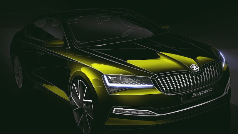 Ibrido plug-in in arrivo per Skoda Superb