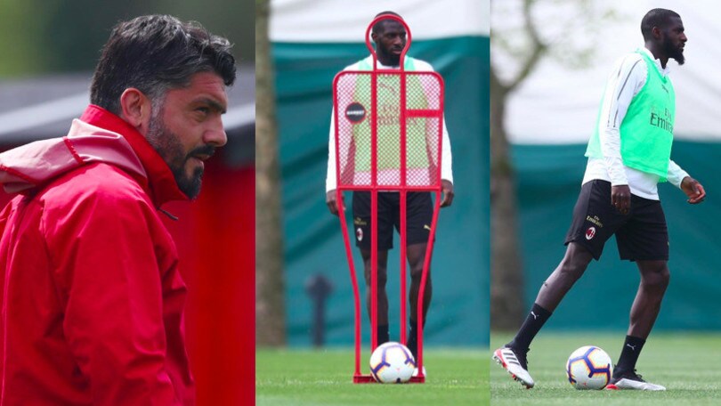 Bakayoko si allena, Gattuso osserva: pace fatta tra i due