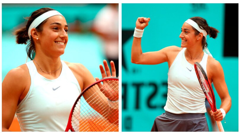 Tennis: la bella Garcia strega Madrid e vola agli ottavi