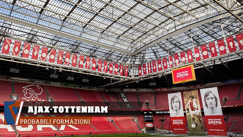 Ajax-Tottenham, le probabili formazioni