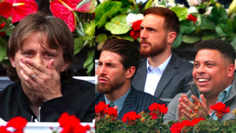 Madrid, da Ronaldo a Modric: tutti a vedere a Nadal