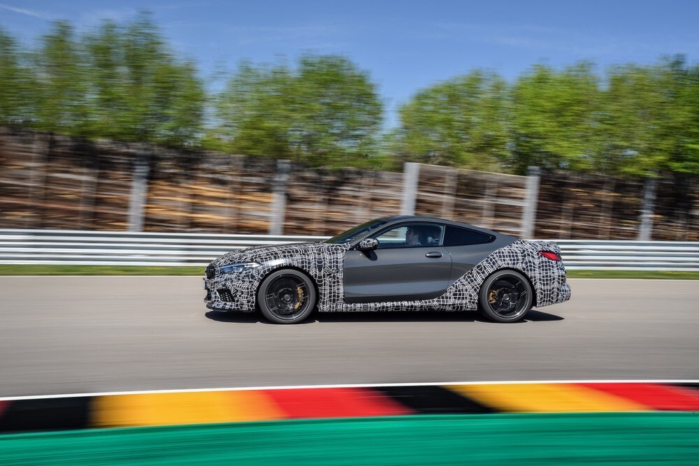 Nuova BMW M8: le foto dei muletti