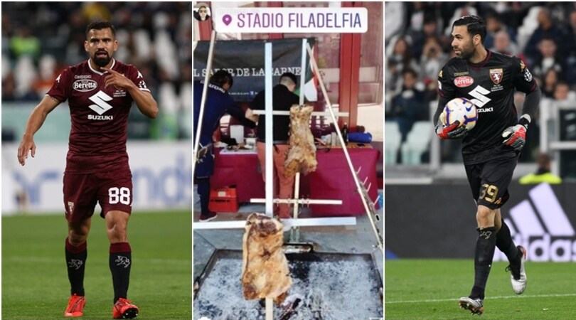 Sirigu-Rincon, pace con un abbraccio. E l'asado riunisce il Torino